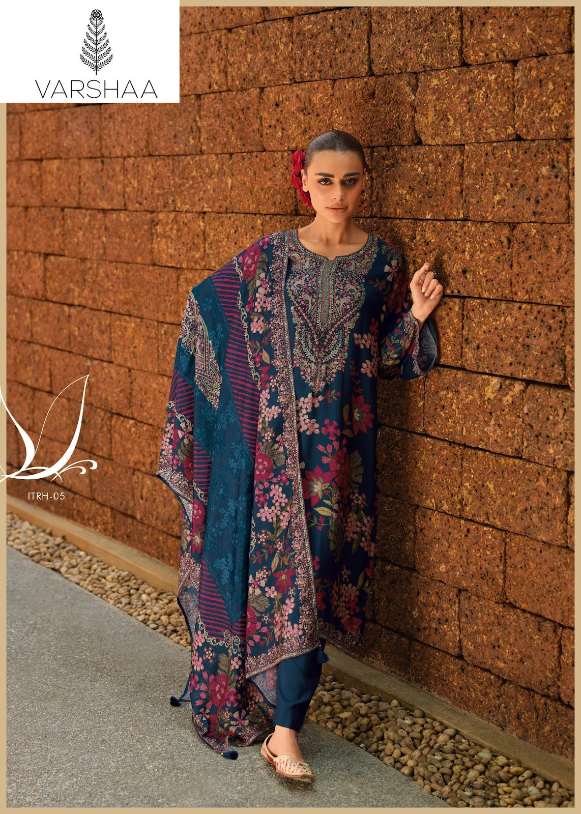 Itrh Varshaa Viscose Muslin Pakistani Salwar Suits Manufacturer Ahmedabad