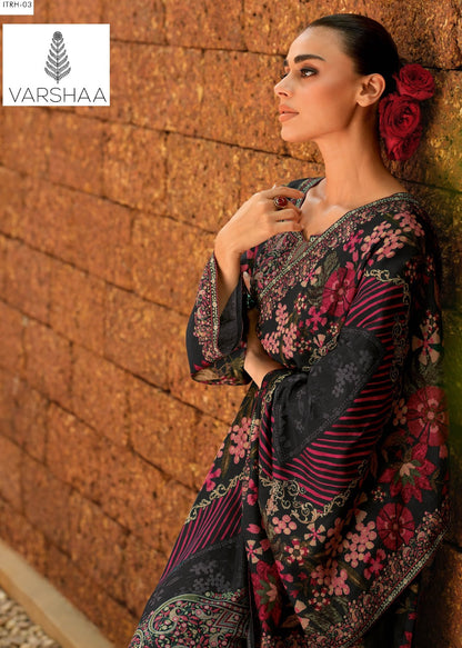 Itrh Varshaa Viscose Muslin Pakistani Salwar Suits Manufacturer Ahmedabad