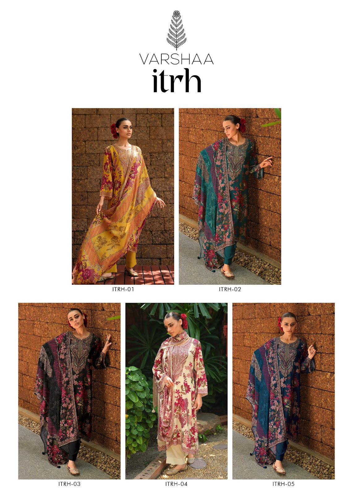 Itrh Varshaa Viscose Muslin Pakistani Salwar Suits Manufacturer Ahmedabad