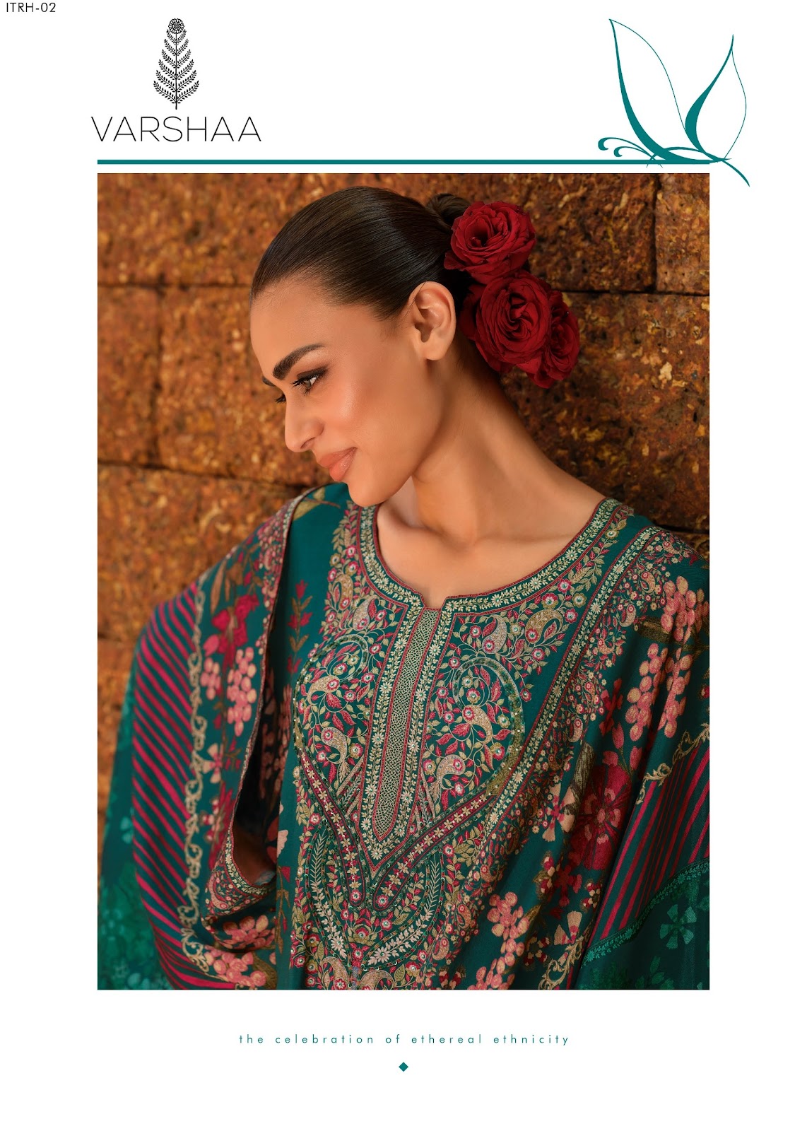 Itrh Varshaa Viscose Muslin Pakistani Salwar Suits Manufacturer Ahmedabad