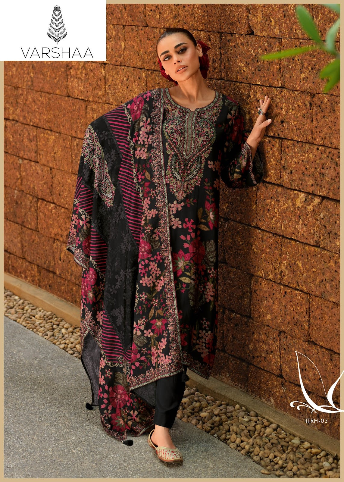 Itrh Varshaa Viscose Muslin Pakistani Salwar Suits Manufacturer Ahmedabad