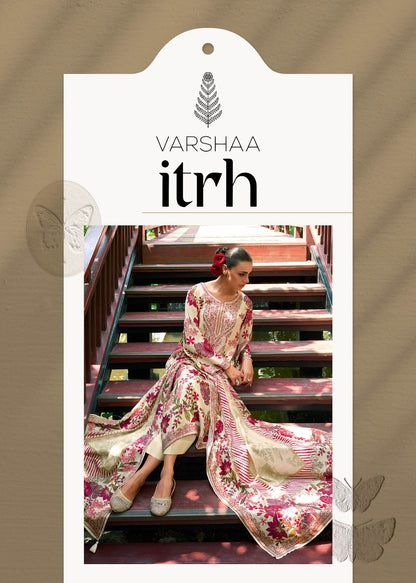Itrh Varshaa Viscose Muslin Pakistani Salwar Suits Manufacturer Ahmedabad