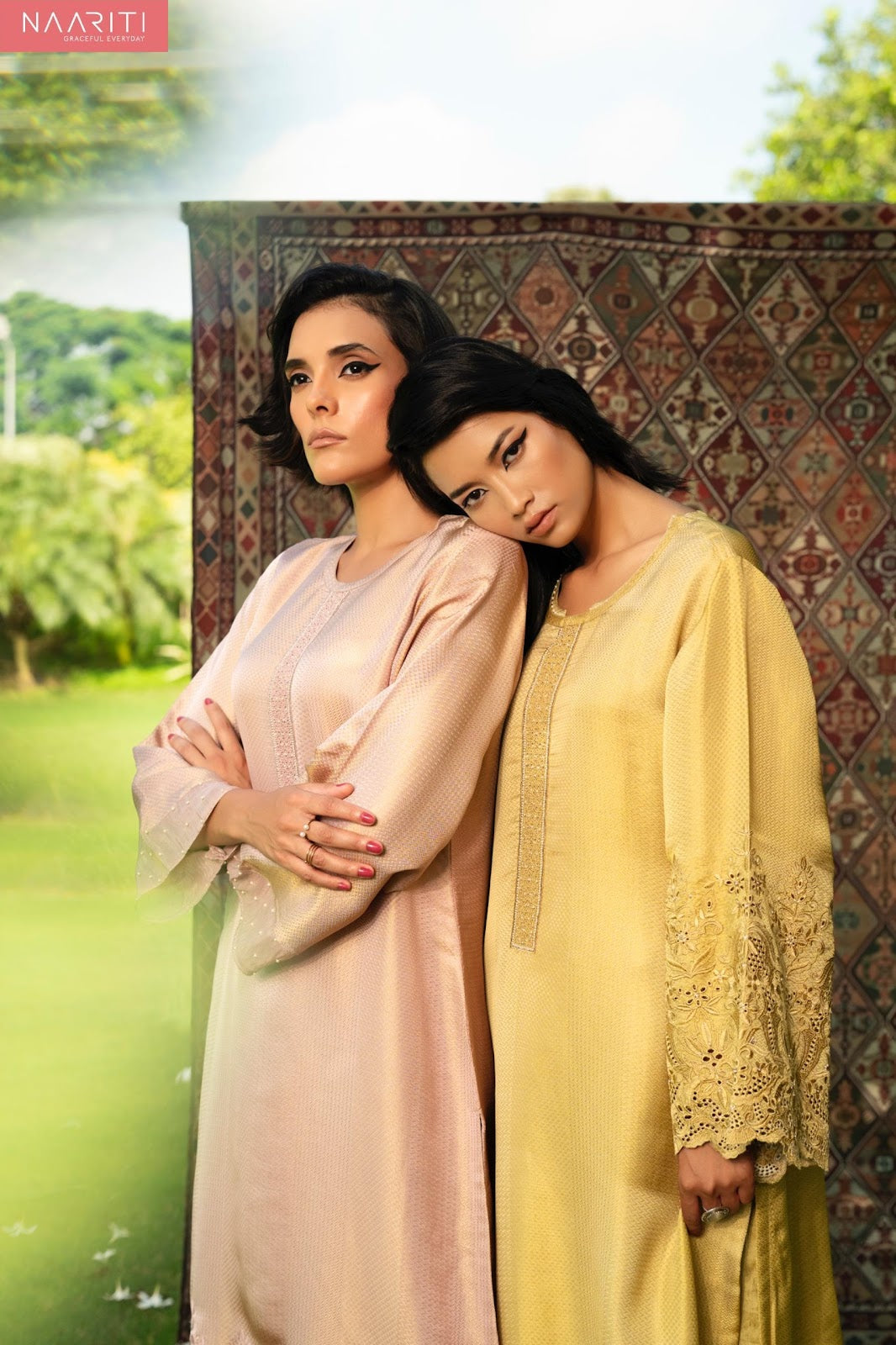 Itsuki Naariti Silk Plazzo Style Suits Wholesale Price