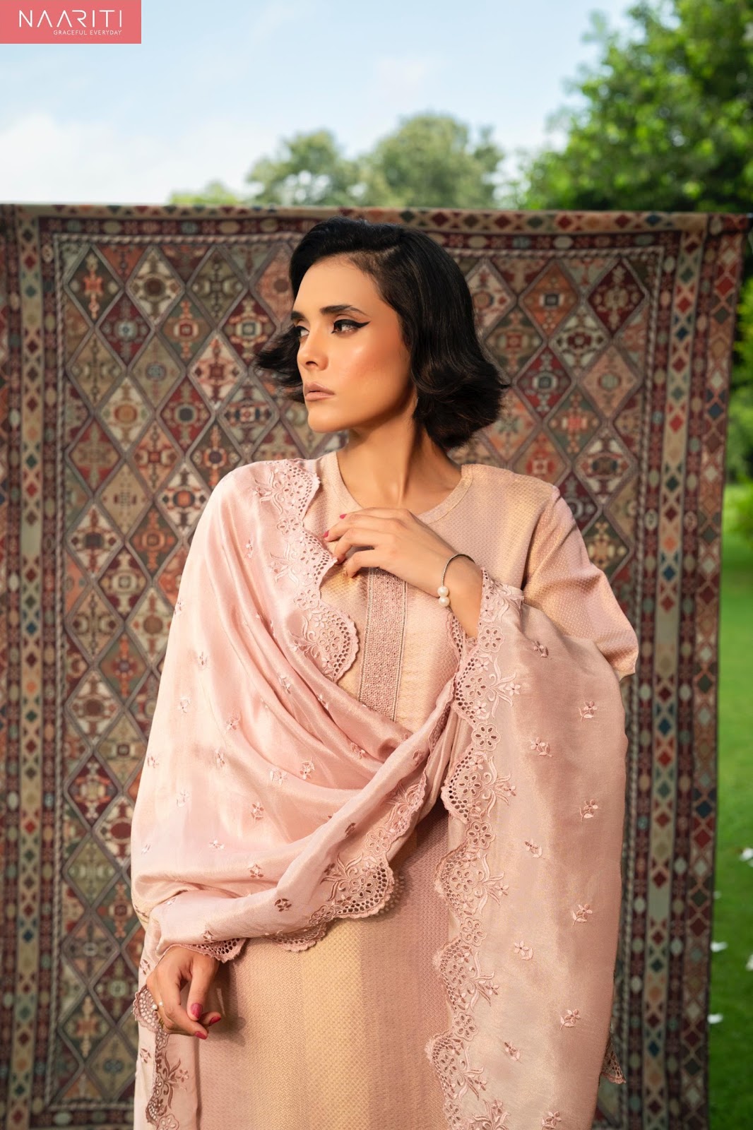 Itsuki Naariti Silk Plazzo Style Suits Wholesale Price