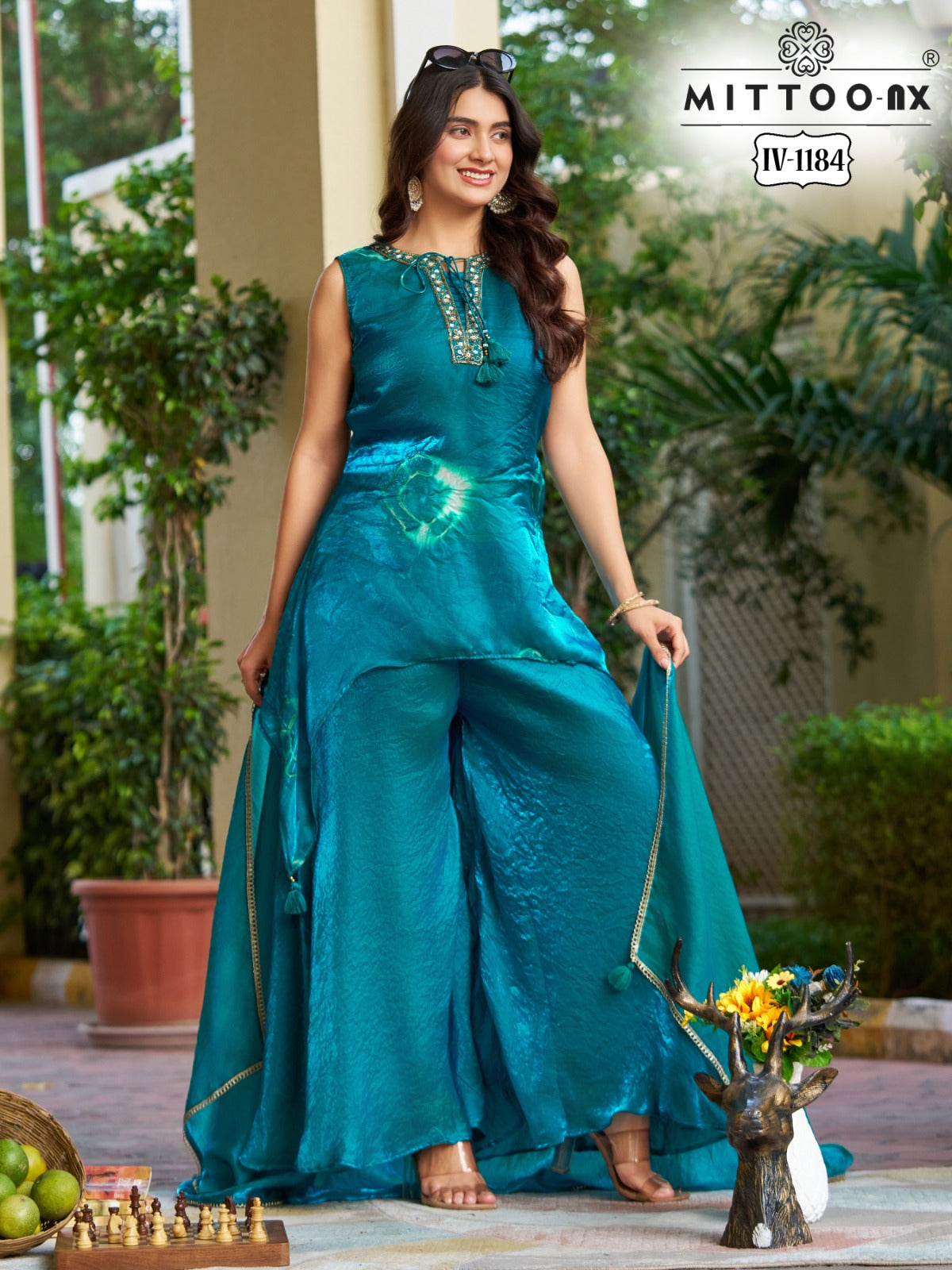 Iv 1184-1185 Mittoo Fendi Readymade Suits Manufacturer Ahmedabad