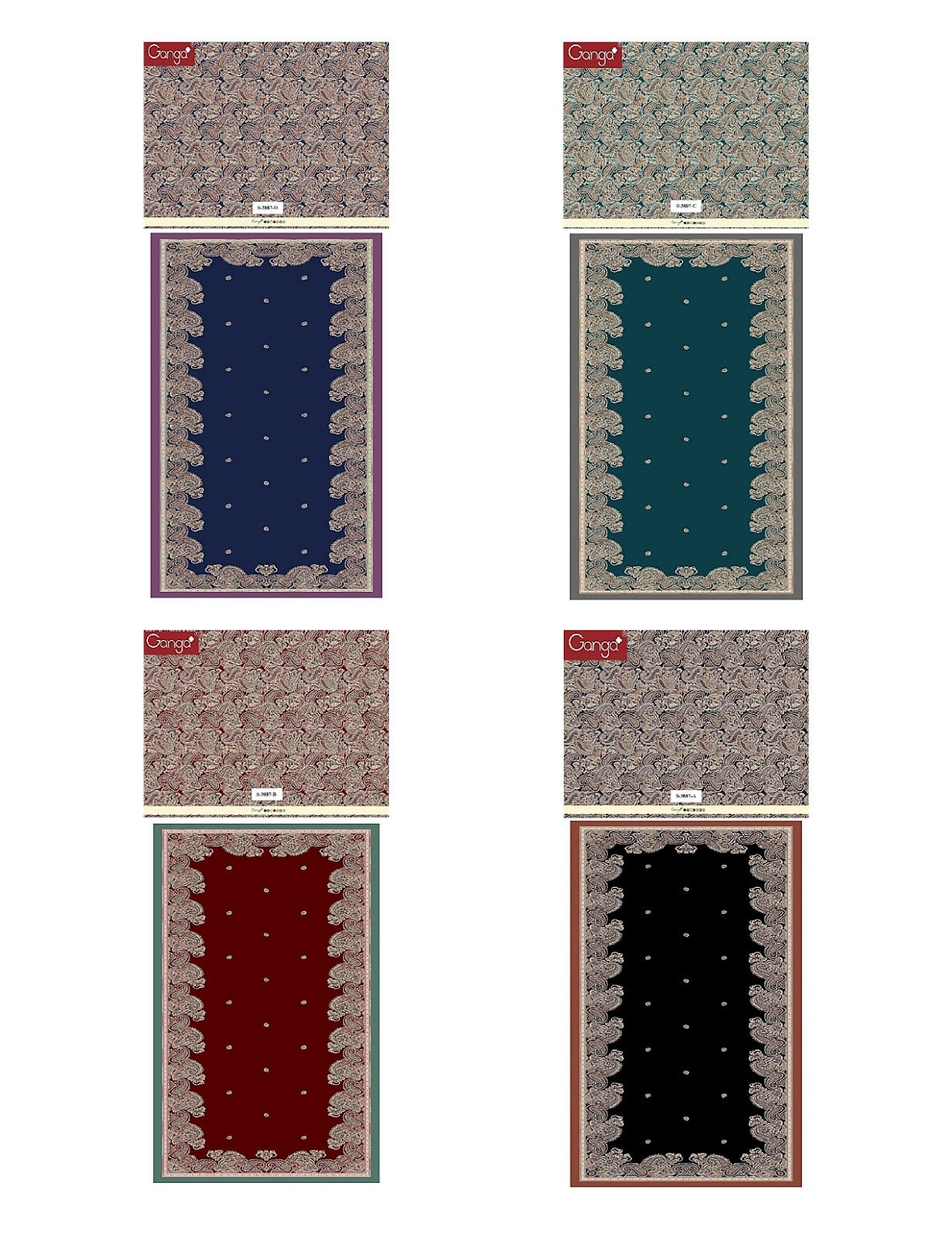 Ivanka 3887 Ganga Premium Cotton Pant Style Suits Manufacturer Ahmedabad