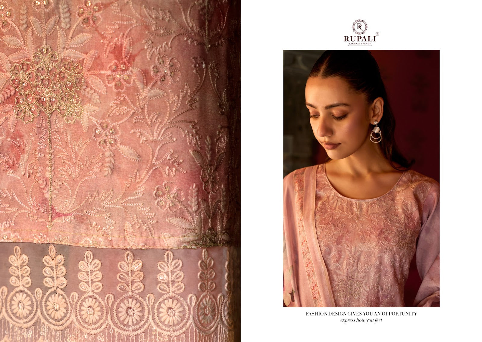 Ivanna Rupali Jam Satin Pant Style Suits Exporter Gujarat