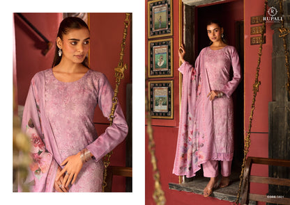 Ivanna Rupali Jam Satin Pant Style Suits Exporter Gujarat