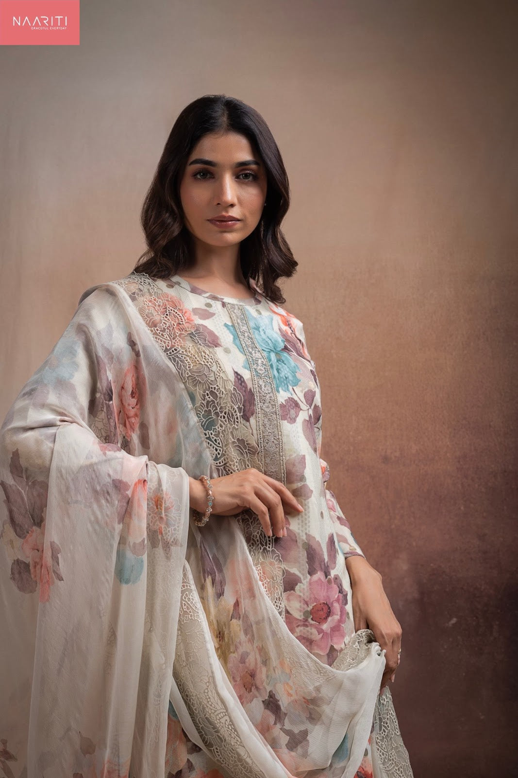 Ivash Naariti Mul Chanderi Pant Style Suits Wholesale