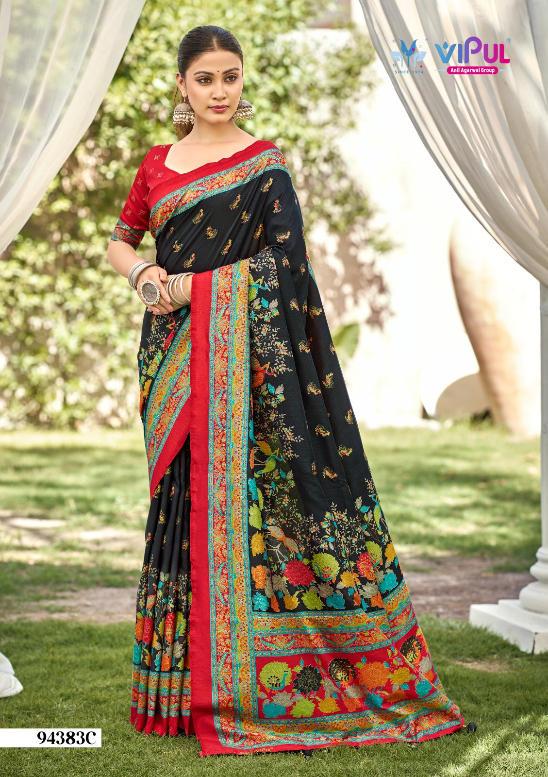 Ivory Silk Vol 21 Vipul Sarees Wholesale Rate