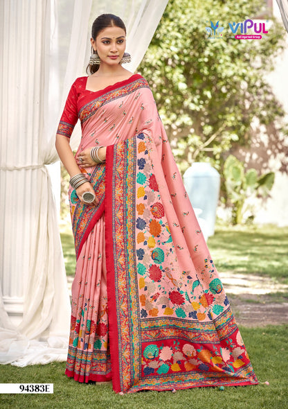 Ivory Silk Vol 21 Vipul Sarees Wholesale Rate