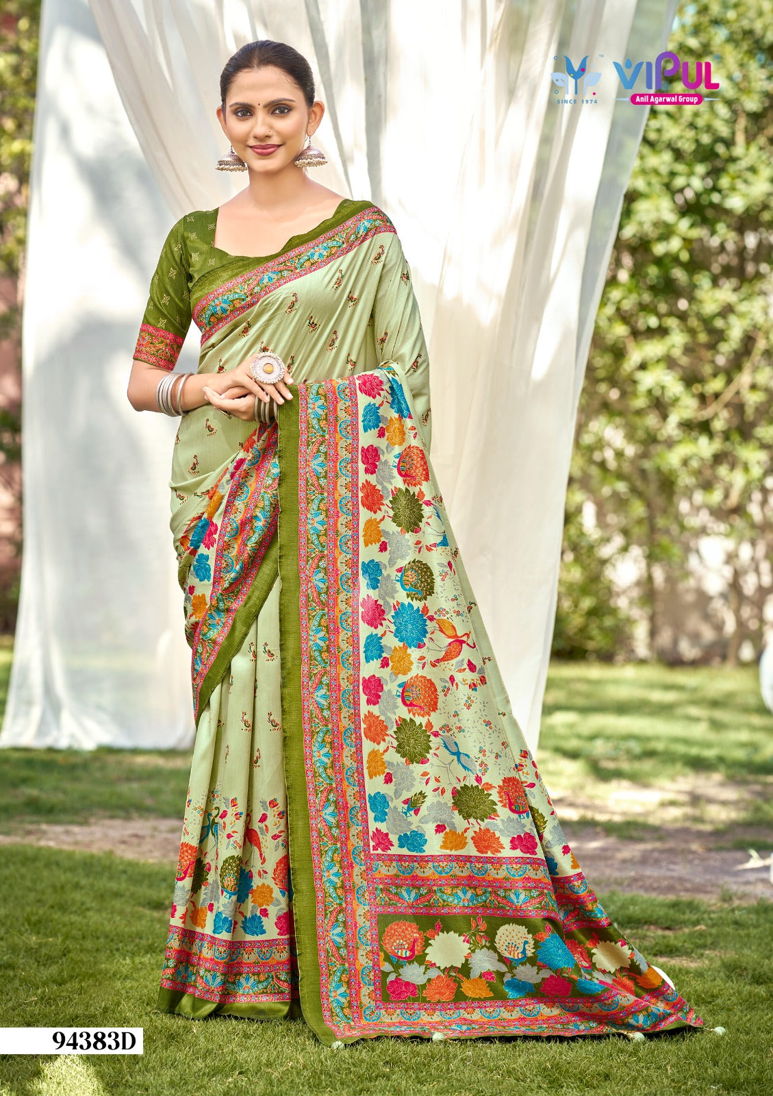 Ivory Silk Vol 21 Vipul Sarees Wholesale Rate