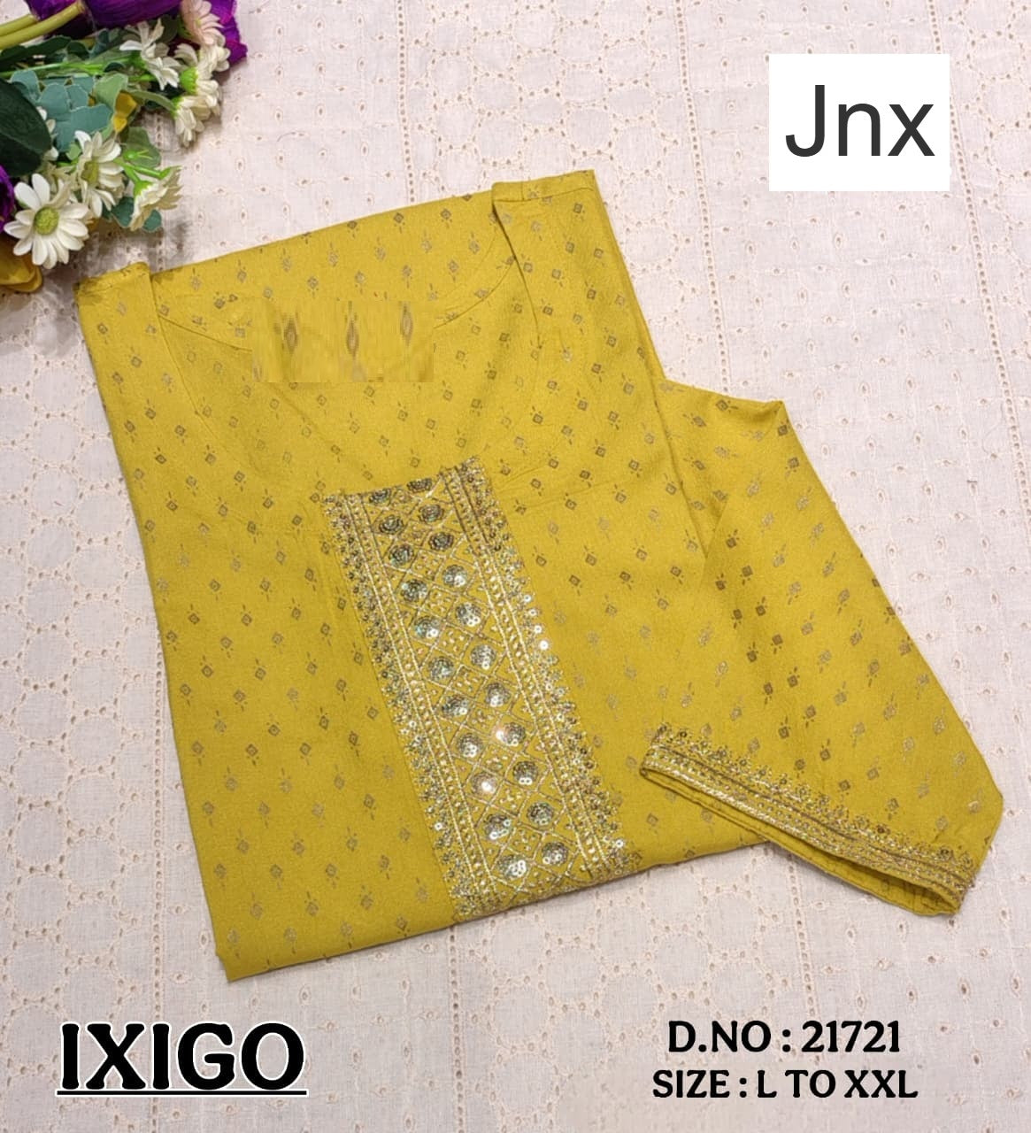 Ixigo 191125 Jnx Straight Cut Kurtis Manufacturer Gujarat