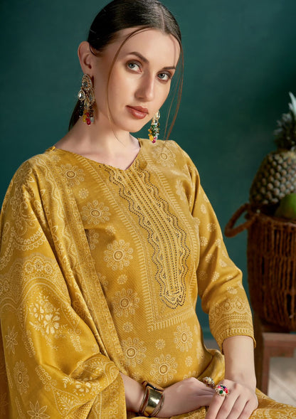 Izara Roli Moli Pashmina Suits Wholesaler