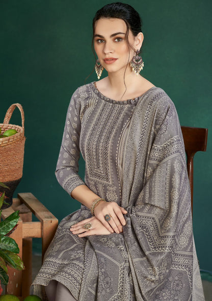 Izara Roli Moli Pashmina Suits Wholesaler