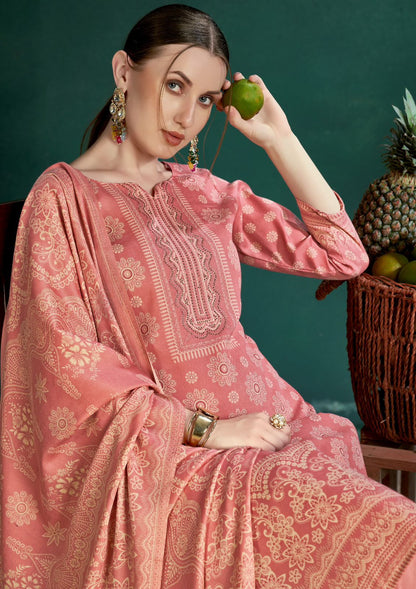 Izara Roli Moli Pashmina Suits Wholesaler