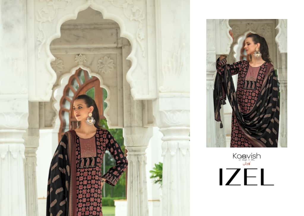 Izel Kaavish Pashmina Suits Manufacturer Ahmedabad