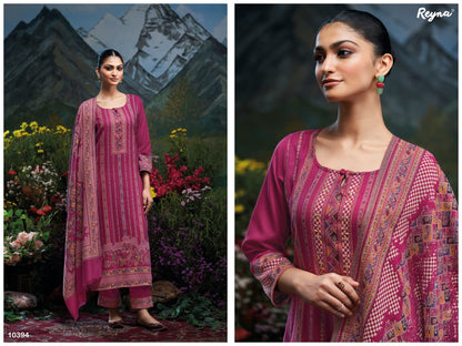 Izel Reyna Jacquard Pashmina Suits Manufacturer