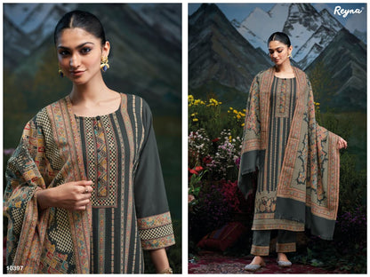 Izel Reyna Jacquard Pashmina Suits Manufacturer