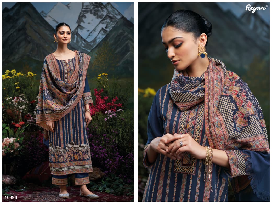 Izel Reyna Jacquard Pashmina Suits Manufacturer