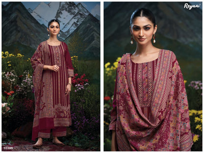 Izel Reyna Jacquard Pashmina Suits Manufacturer