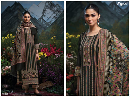 Izel Reyna Jacquard Pashmina Suits Manufacturer