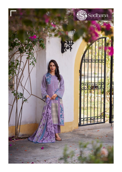 Izel Sadhana Pure Jaam Pant Style Suits Exporter