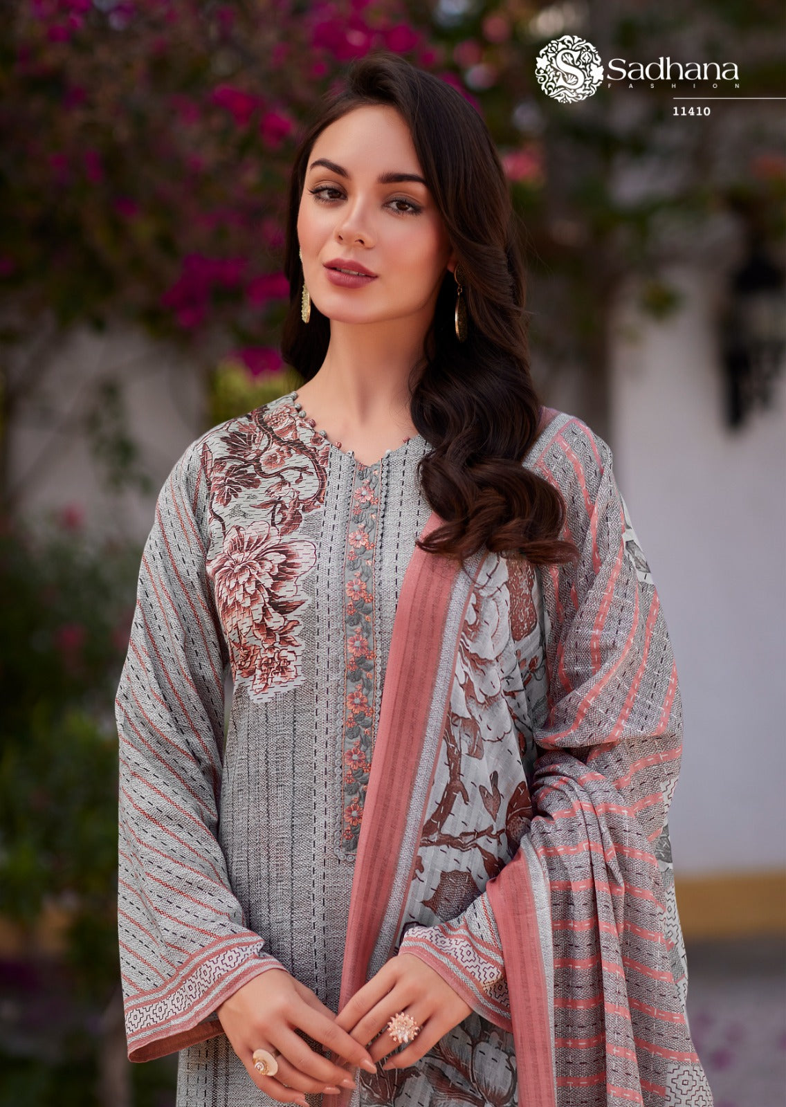 Izel Sadhana Pure Jaam Pant Style Suits Exporter