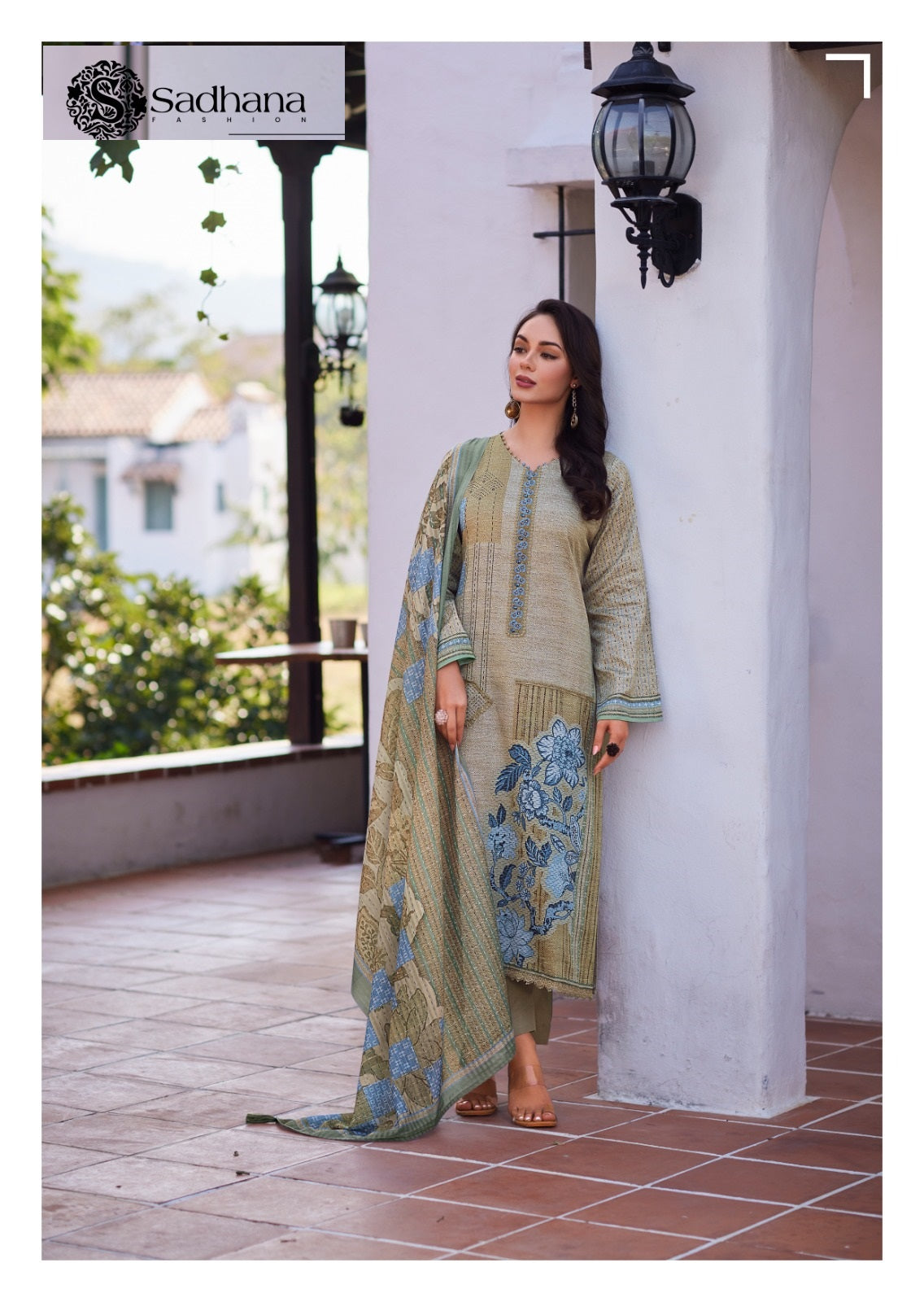 Izel Sadhana Pure Jaam Pant Style Suits Exporter