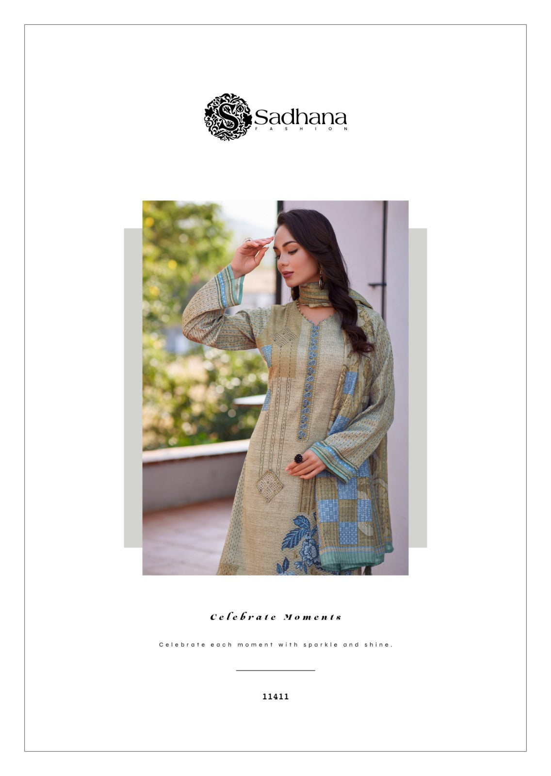 Izel Sadhana Pure Jaam Pant Style Suits Exporter