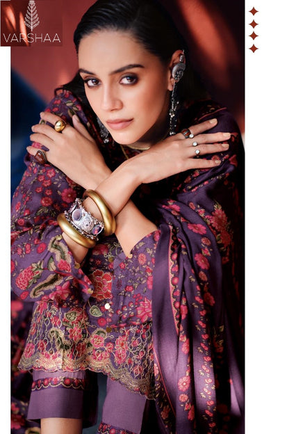 Izel Varshaa Pashmina Suits Supplier Ahmedabad