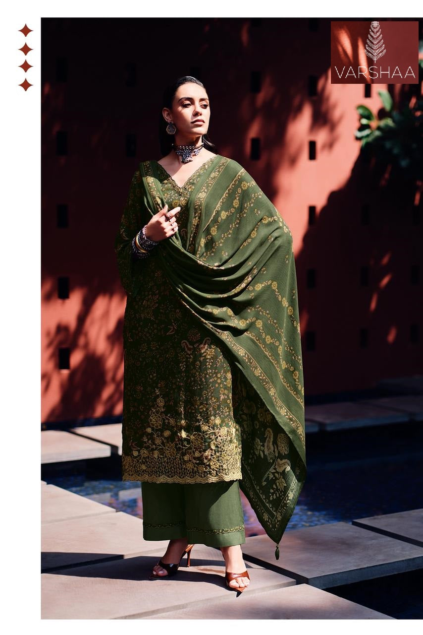 Izel Varshaa Pashmina Suits Supplier Ahmedabad