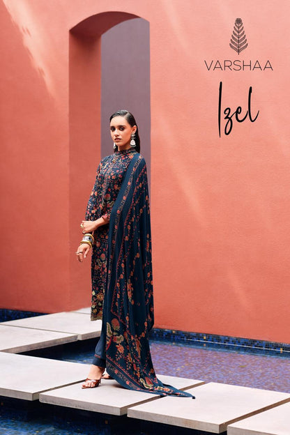 Izel Varshaa Pashmina Suits Supplier Ahmedabad