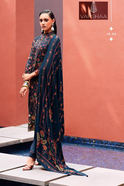 Izel Varshaa Pashmina Suits Supplier Ahmedabad
