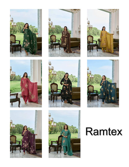 Izhaar Ramtex Cottswool Pant Style Suits Exporter Gujarat