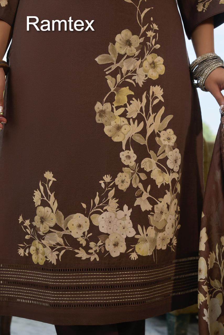 Izhaar Ramtex Cottswool Pant Style Suits Exporter Gujarat