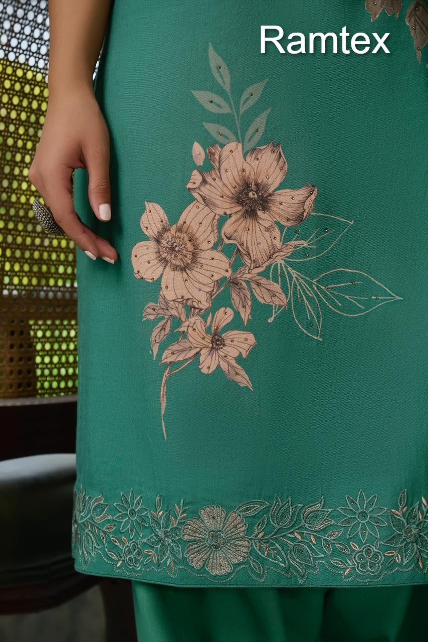 Izhaar Ramtex Cottswool Pant Style Suits Exporter Gujarat