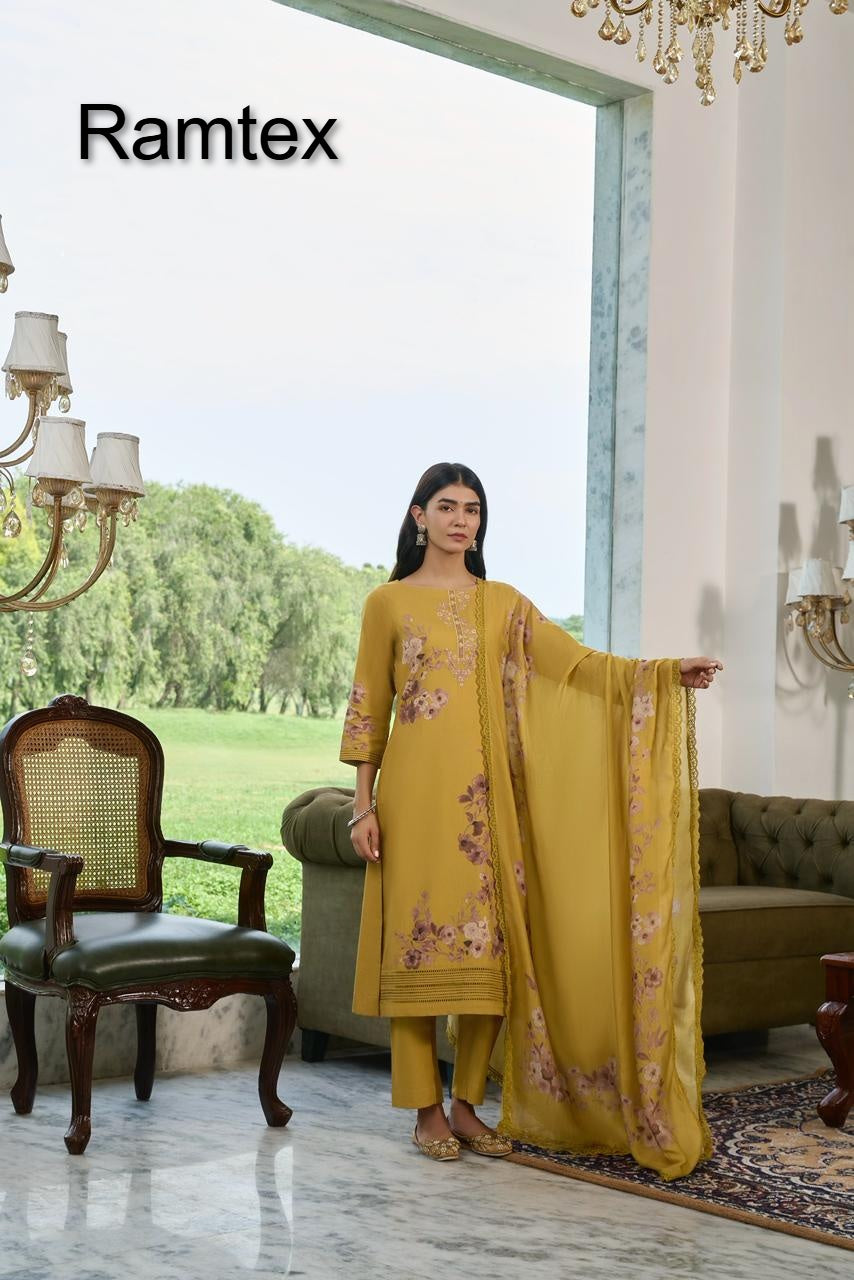 Izhaar Ramtex Cottswool Pant Style Suits Exporter Gujarat