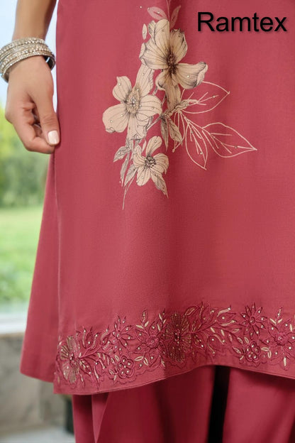 Izhaar Ramtex Cottswool Pant Style Suits Exporter Gujarat