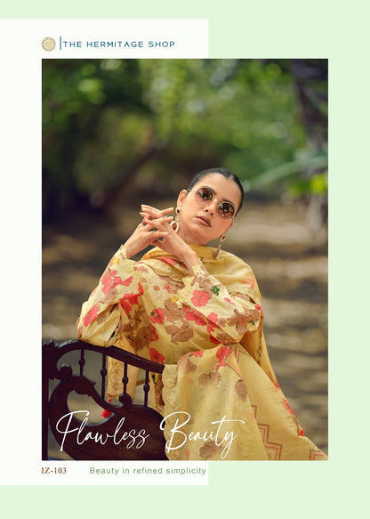 Iznik Vol 2 The Hermitage Shop Cotton Lawn Karachi Salwar Suits Supplier Ahmedabad