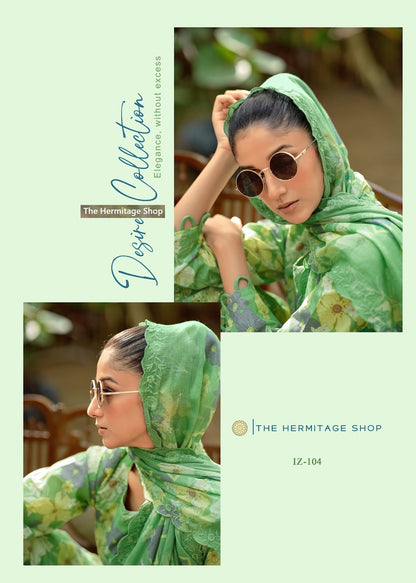 Iznik Vol 2 The Hermitage Shop Cotton Lawn Karachi Salwar Suits Supplier Ahmedabad