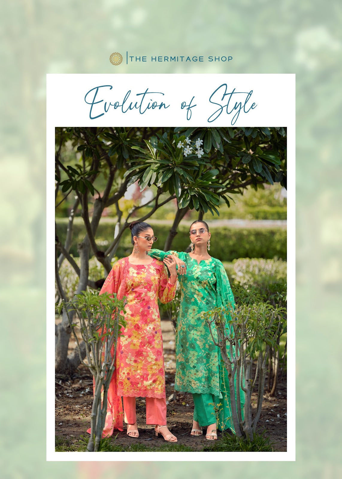 Iznik Vol 2 The Hermitage Shop Cotton Lawn Karachi Salwar Suits Supplier Ahmedabad