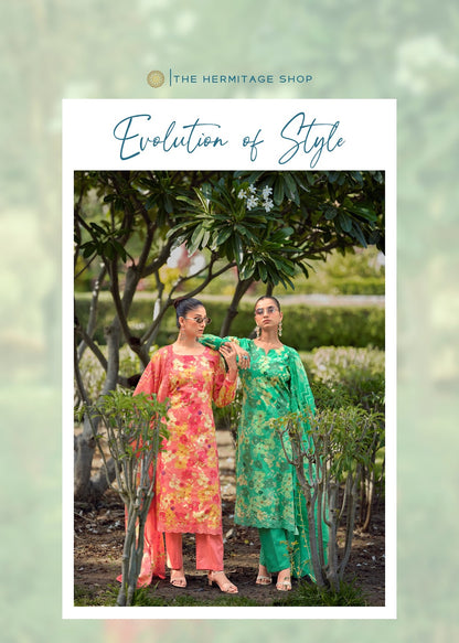 Iznik Vol 2 The Hermitage Shop Cotton Lawn Karachi Salwar Suits Supplier Ahmedabad