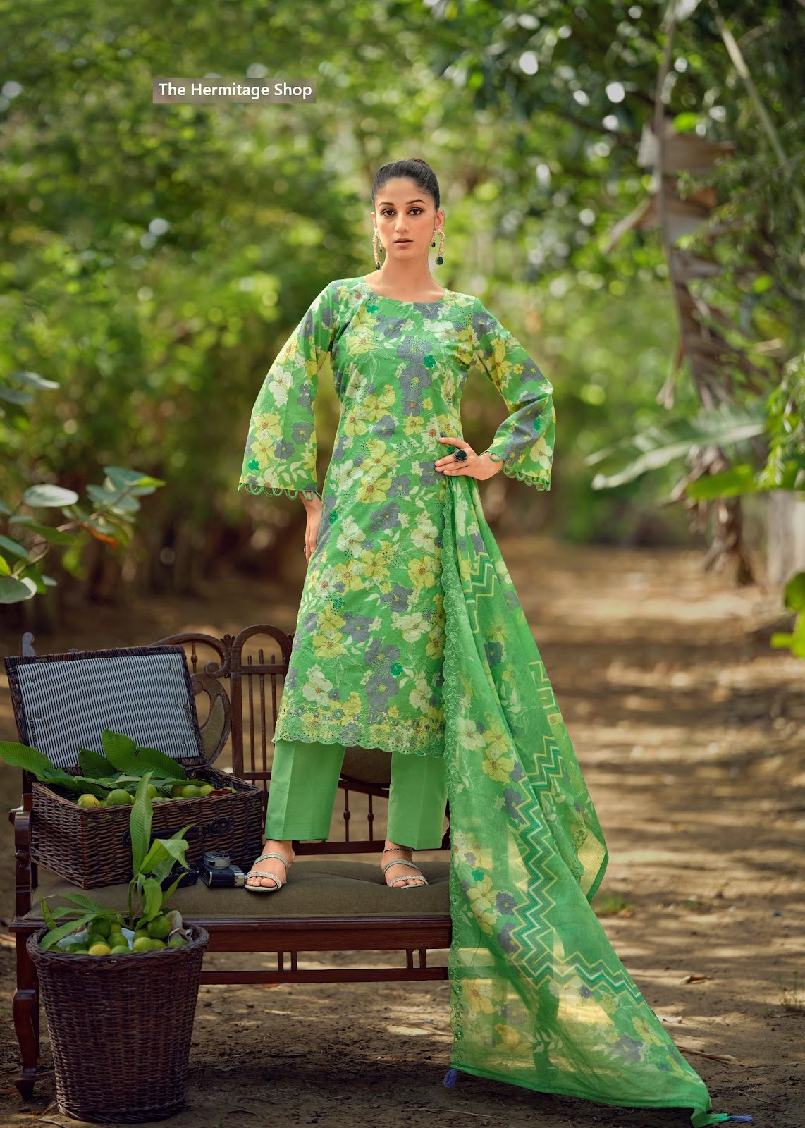 Iznik Vol 2 The Hermitage Shop Cotton Lawn Karachi Salwar Suits Supplier Ahmedabad