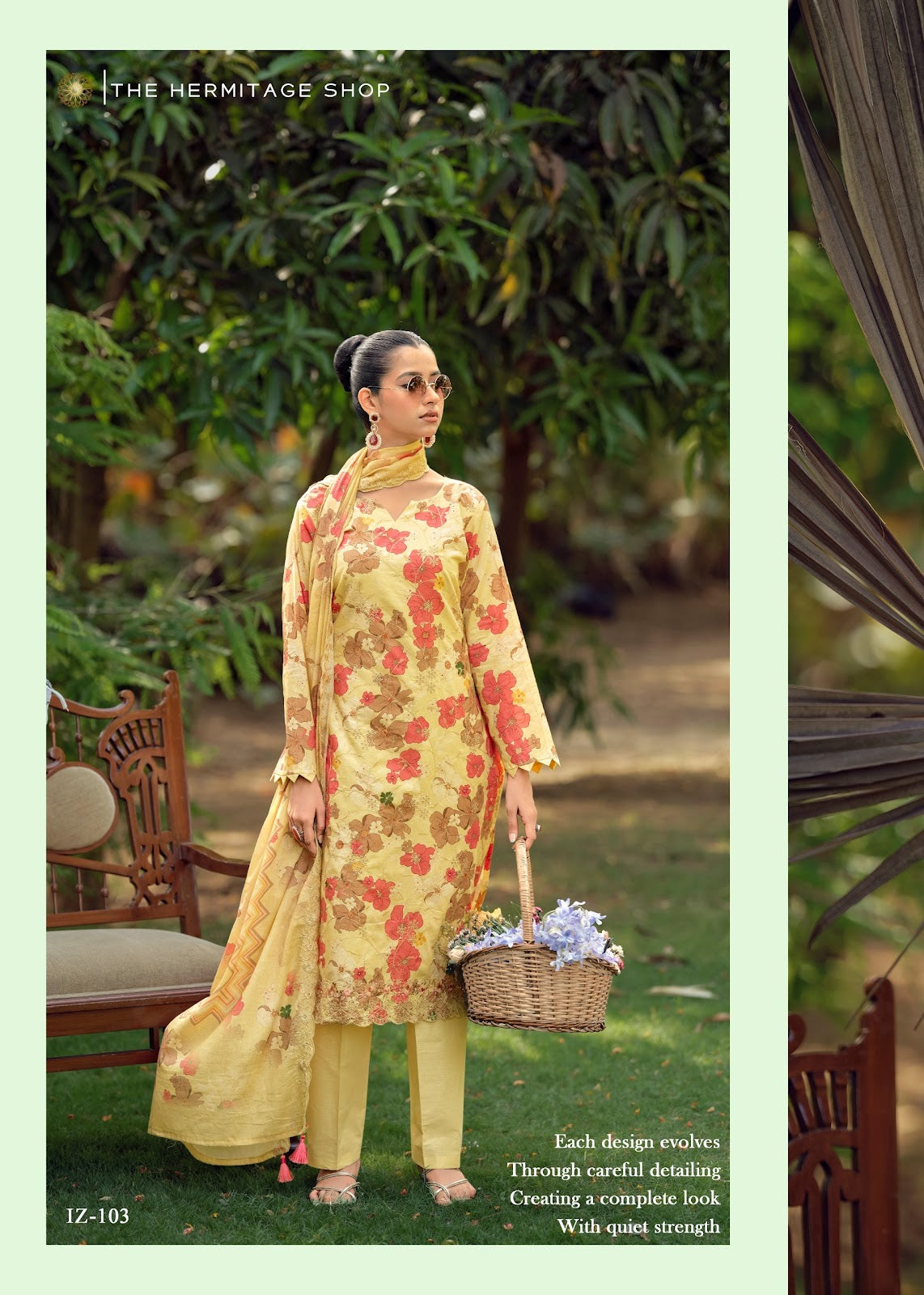 Iznik Vol 2 The Hermitage Shop Cotton Lawn Karachi Salwar Suits Supplier Ahmedabad