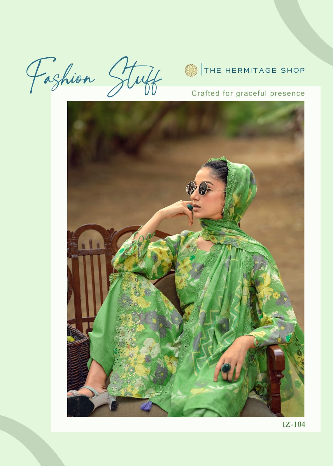 Iznik Vol 2 The Hermitage Shop Cotton Lawn Karachi Salwar Suits Supplier Ahmedabad