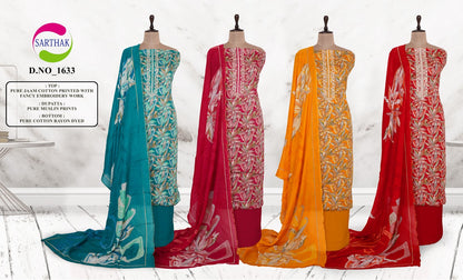 Jaam Cotton Design 15 16 Sarthak Prints Salwar Suits Exporter Ahmedabad