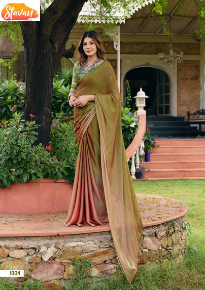 Jaana Stavan Jari Chiffon Sarees Wholesaler Gujarat
