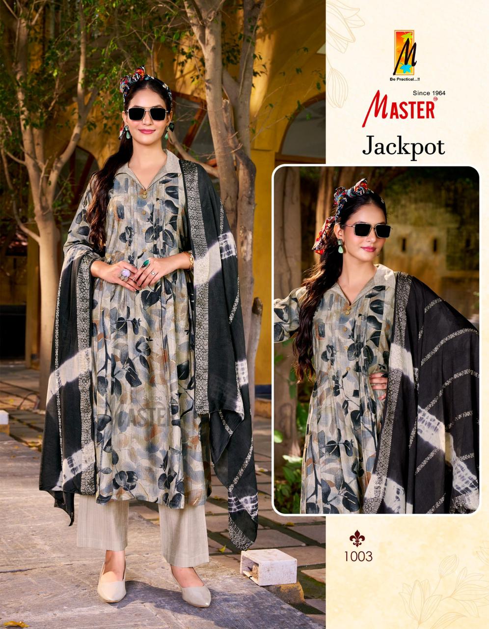 Jackpot Master Vertican Readymade Pant Style Suits Exporter India