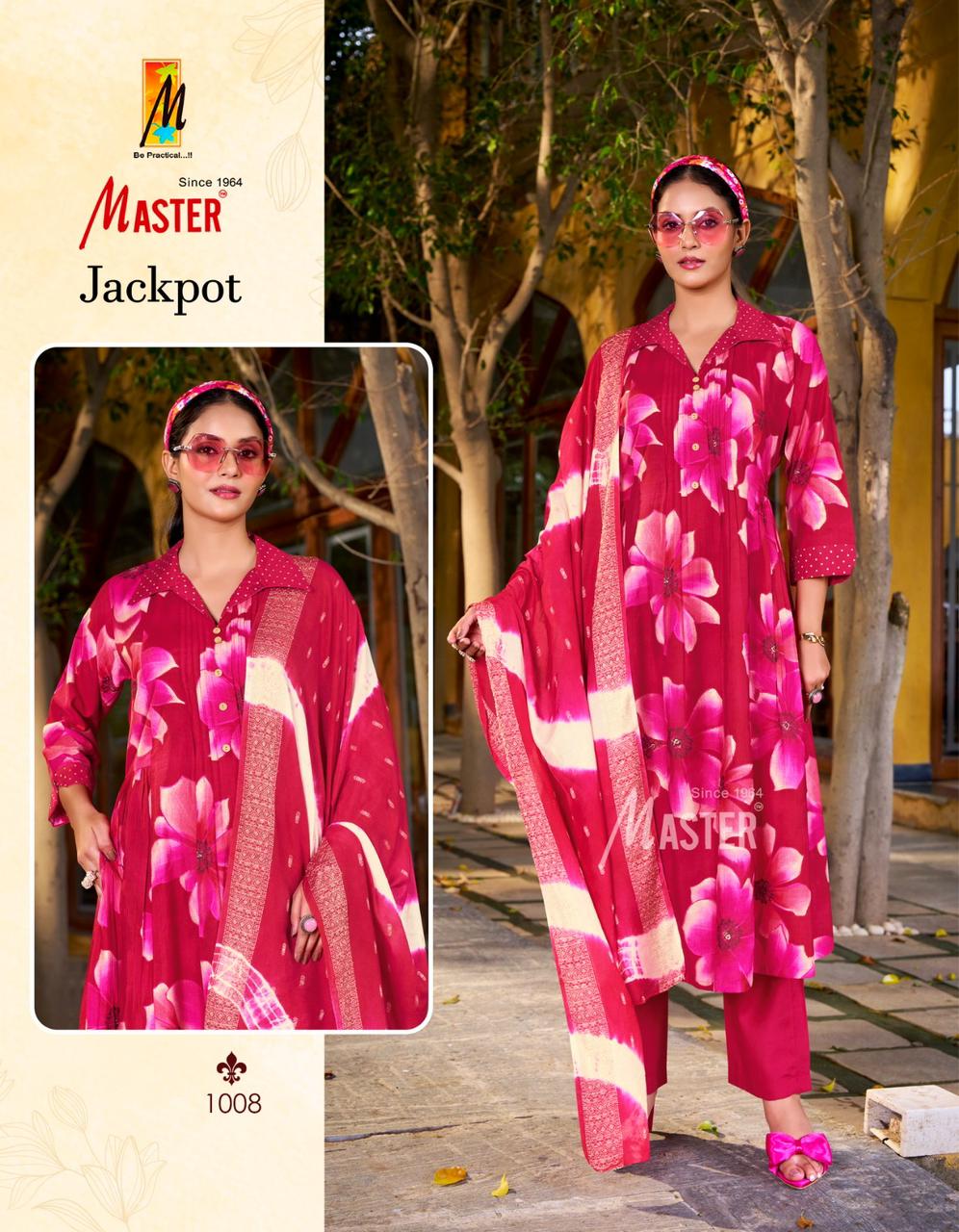 Jackpot Master Vertican Readymade Pant Style Suits Exporter India